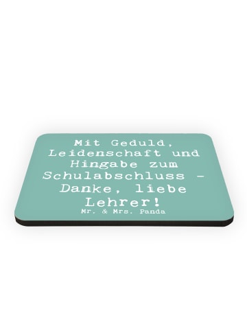 Mr. & Mrs. Panda magnet Spruch Danke Lehrer mit Spruch in Meeresbrise