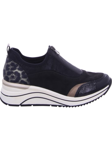 remonte Slipper in schwarz/bronze