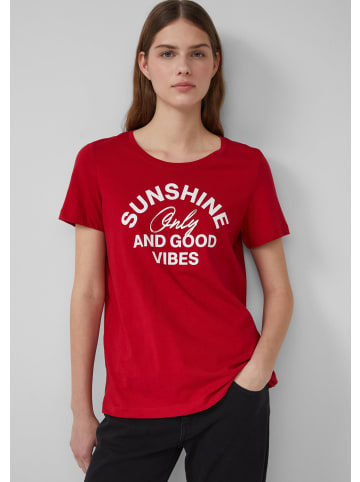 s.Oliver T-Shirt in 35D0_mohnrot