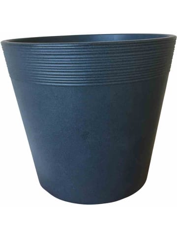 Siena Garden Pflanzgefäß Malaga 38, Ø 38x32 cm in Anthrazit in Anthrazit