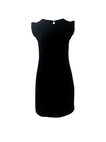 KOROSHI KURZÄRMELKLEID in schwarz