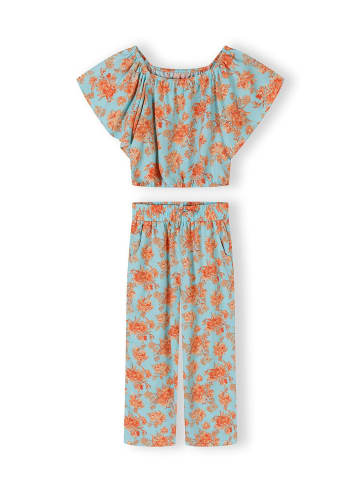 Minoti 2-tlg T-Shirt & Shorts 30SET156 in Blau