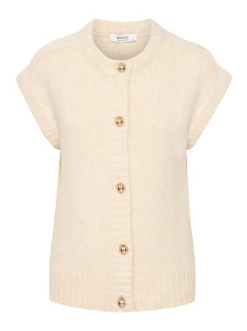 b. young BYOKSANA VEST - oversize in Birch Melange