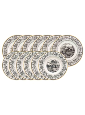 Villeroy & Boch 12er Set Tafelservice Audun Ferme bunt in bunt
