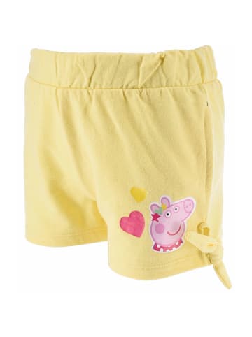 Peppa Pig 2tlg. Outfit T-Shirt & Shorts Peppa Pig in Gelb