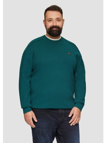 s.Oliver Strickpullover langarm in Petrol