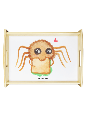 Mr. & Mrs. Panda Tablett Spinne Agathe Sandwich ohne Spruch in Weiß