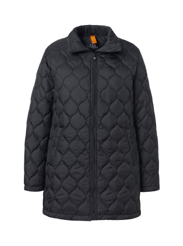 Ulla Popken Steppjacke in schwarz