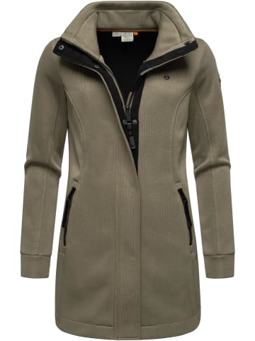 ragwear Sweatjacke Letrice Bonded in Mocca24