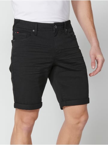 KOROSHI Bermuda Denim Stretch Regular Farben in schwarz