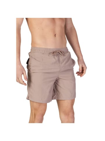 Lyle & Scott Beige Nylon Badeshorts