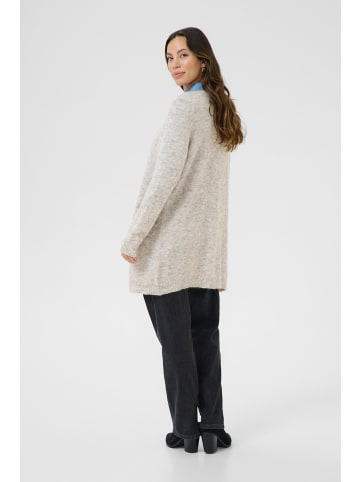 Cream Strickjacke CRBlu Feminine in Light Grey Melange