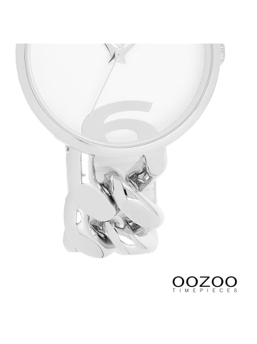 Oozoo Armbanduhr Oozoo Timepieces silber groß (ca. 40mm)