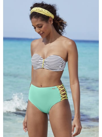 Venice Beach Highwaist-Bikini-Hose in mint