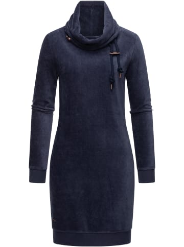 ragwear Sweatkleid Chloe Velvet in Navy23