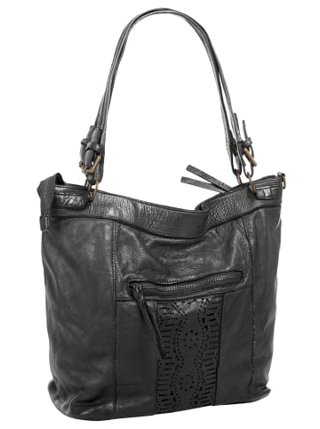 Forty degrees Shopper in schwarz