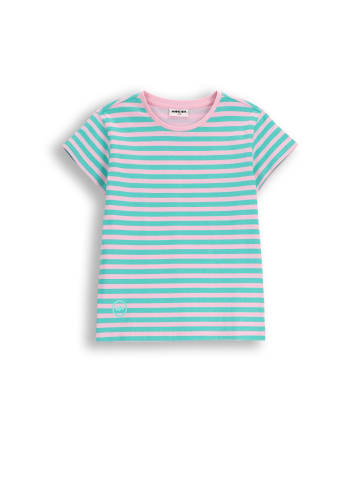 MOKIDA Baumwoll-T-Shirt mit kurzen Ärmeln in grün