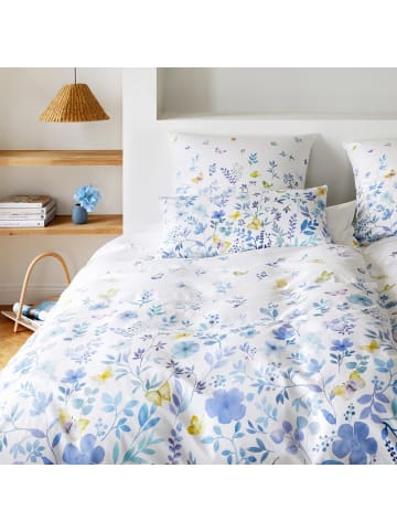 Elegante Bettwäsche Spring Fling in blau