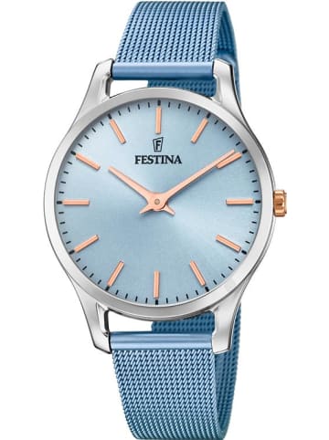 Festina Uhr in Hellblau