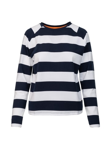 Salzhaut Longsleeve HASELA in Navy-White