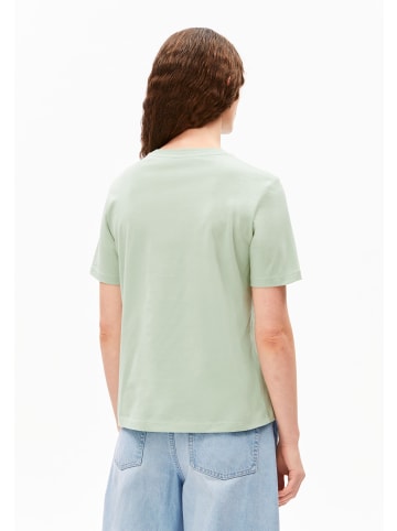 armedangels T-Shirt Lualaa Embro in mint