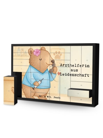 Mr. & Mrs. Panda Adventskalender Arzthelferin Leidenschaft Desig... in Weiß