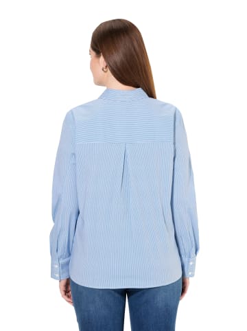 Ulla Popken Hemdbluse in kornblumenblau