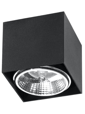 Nice Lamps Deckenleuchte JERRY in Schwarz quadratische moderne Lampe loft 1xGu10 NICE LAMPS