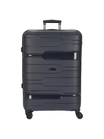 Check.In Memphis - 4-Rollen-Trolley 76 cm in blau