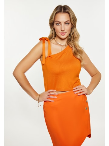faina Damen Top in Orange