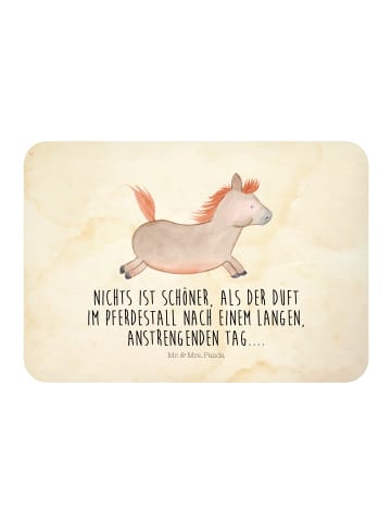 Mr. & Mrs. Panda Kühlschrankmagnet Pferd Springen mit Spruch in Vintage