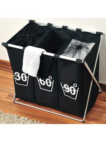 Kesper Wäschesammler in schwarz