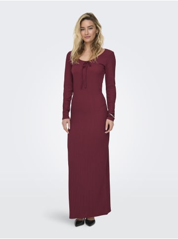 ONLY Kleid in Cabernet