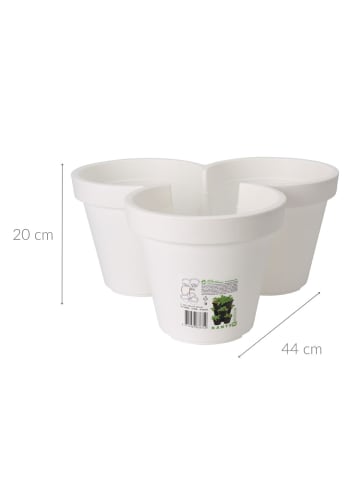 Home&Styling Collection Pflanztopf in weiß