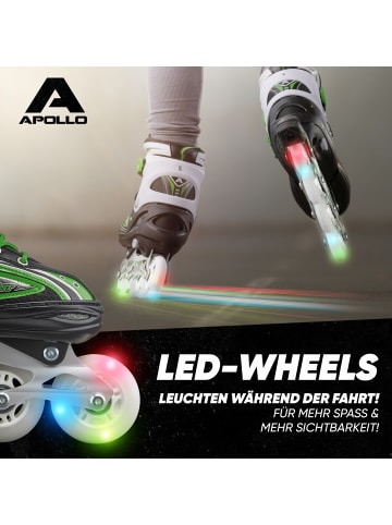 Apollo Inline Skates " Super Blades X-Pro " in grün