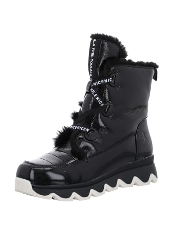 Mustang Schnürstiefelette in schwarz