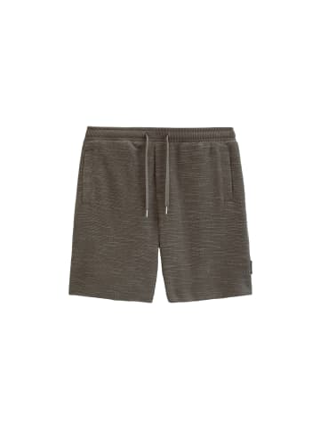 Marc O'Polo Jersey-Shorts loose in Dark Nickle