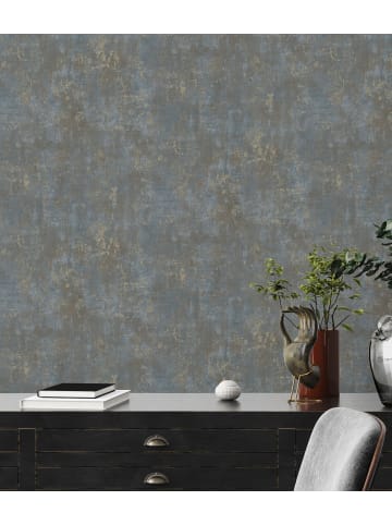 A.S. Création Tapete Vintage Loft in Braun-Blau 