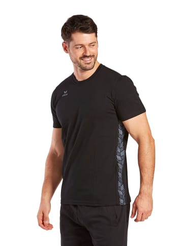 erima Herren Essential Team T-Shirt in schwarz/slate grey