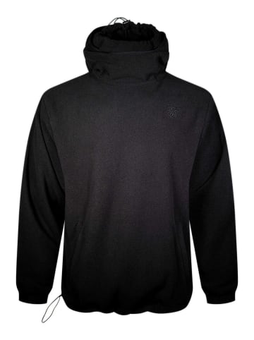 SikSilk Kapuzenpullover Polar Fleece in Black