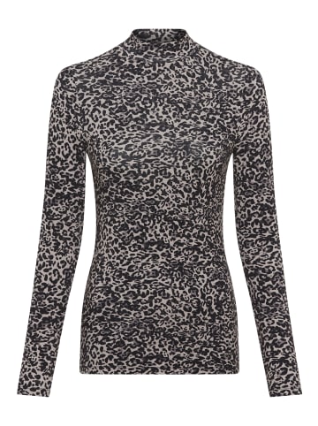 Laura Scott Langarmshirt in grau-gemustert