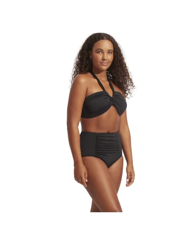 Seafolly W COLLECTIVE HALTER BANDEAU in Schwarz