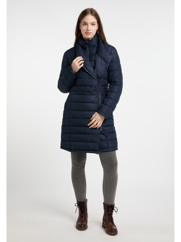 DreiMaster Damen Wintermantel Mit Wattierung in Nachtblau