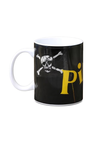 Logoshirt Tasse Pippi Langstrumpf - Pirat in schwarz