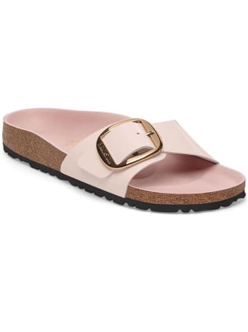 Birkenstock Pantoletten Madrid Big Buckle in High-Shine Light Rose