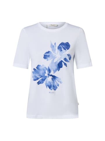 März T-Shirt in weiß blau