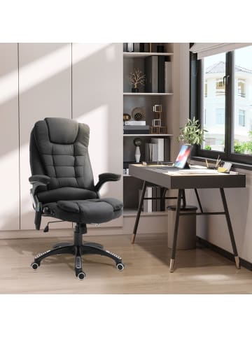 Vinsetto Massagestuhl-67B x 74T x 107-116H cm-Schwarz