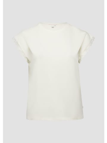 QS T-Shirt in 0300_wollweiß