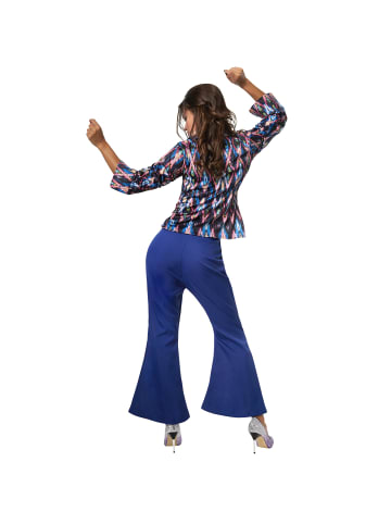 tectake Zweiteiliges Disco-Kostüm, blau