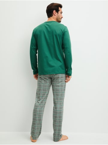 Calida Pyjama in forest green